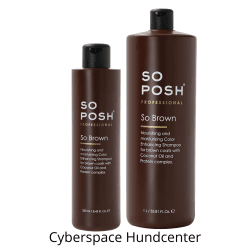 Cyberspace Hundcenter SO POSH Color Brown Schampo