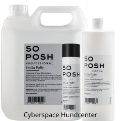 SO POSH Cyberspace Hundcenter Hundschampo Puffy