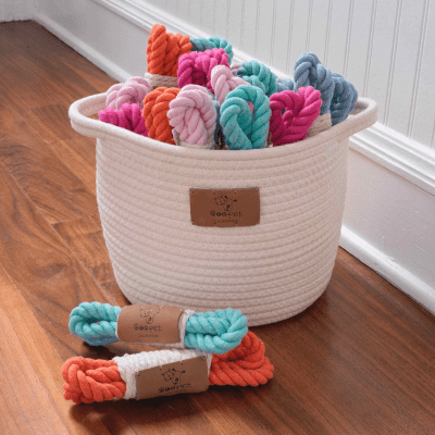 Zoom bild av Cyberspace_Hundcenter_Hundleksak_Leksakskorg