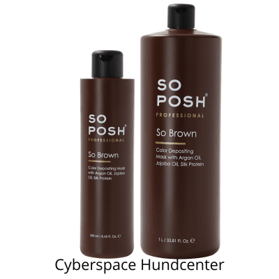 Cyberspace Hundcenter SO POSH Color Brown Mask Balsam
