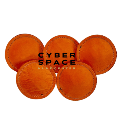 Zoom bild av Pipleksak_läder_hundleksak_cyberspacehundcenter